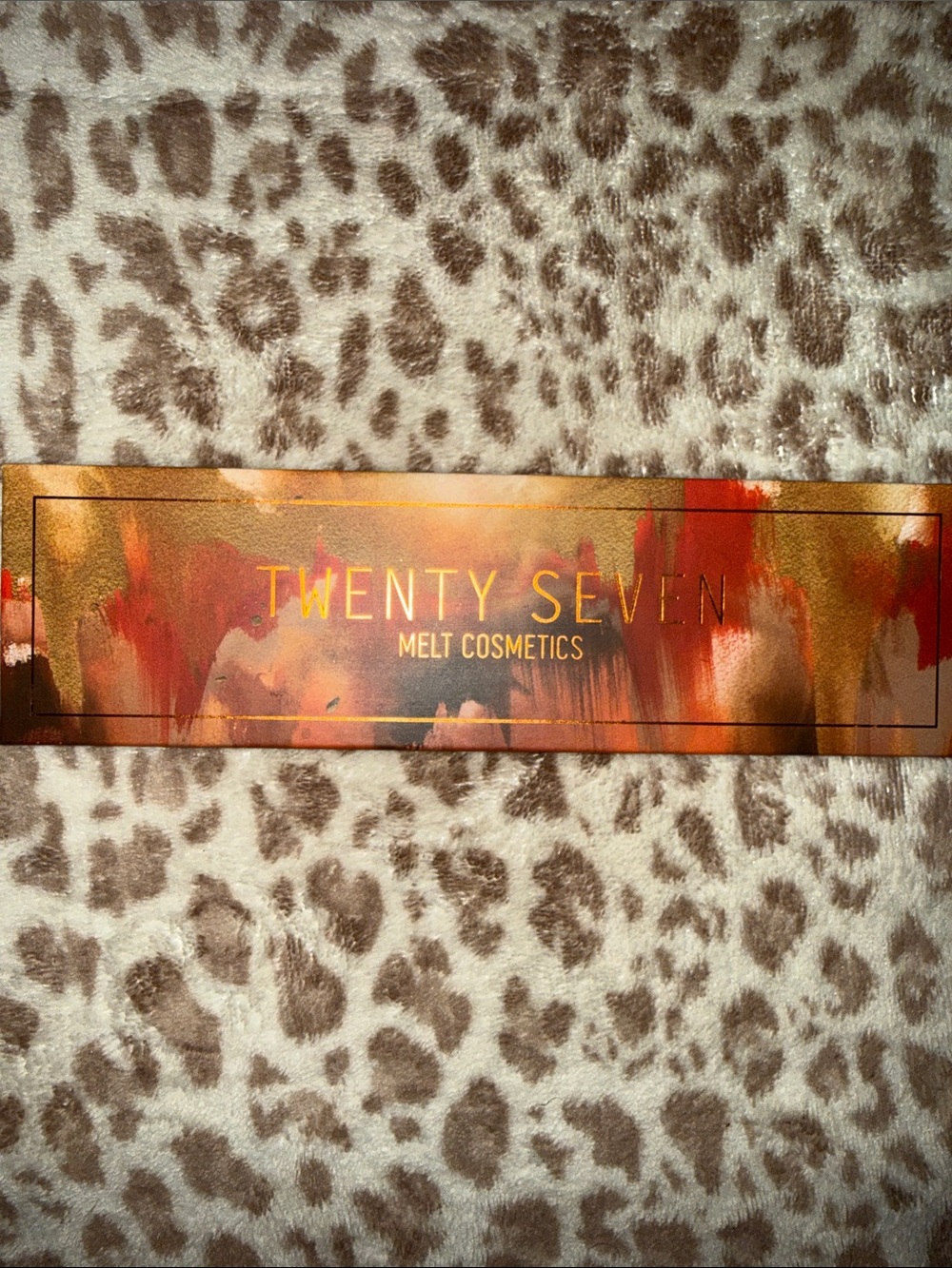 Melt Cosmetics Twenty Seven Palette - lightly swatched no box